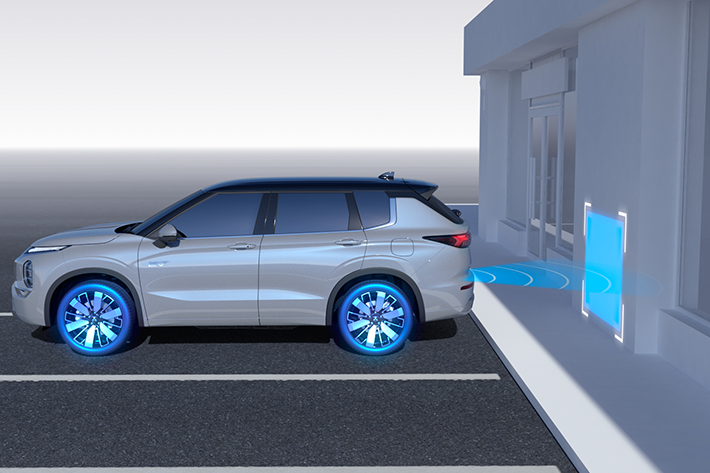 Les capteurs de stationnement arrière de série